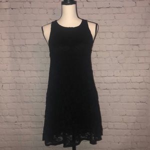 black laced dress